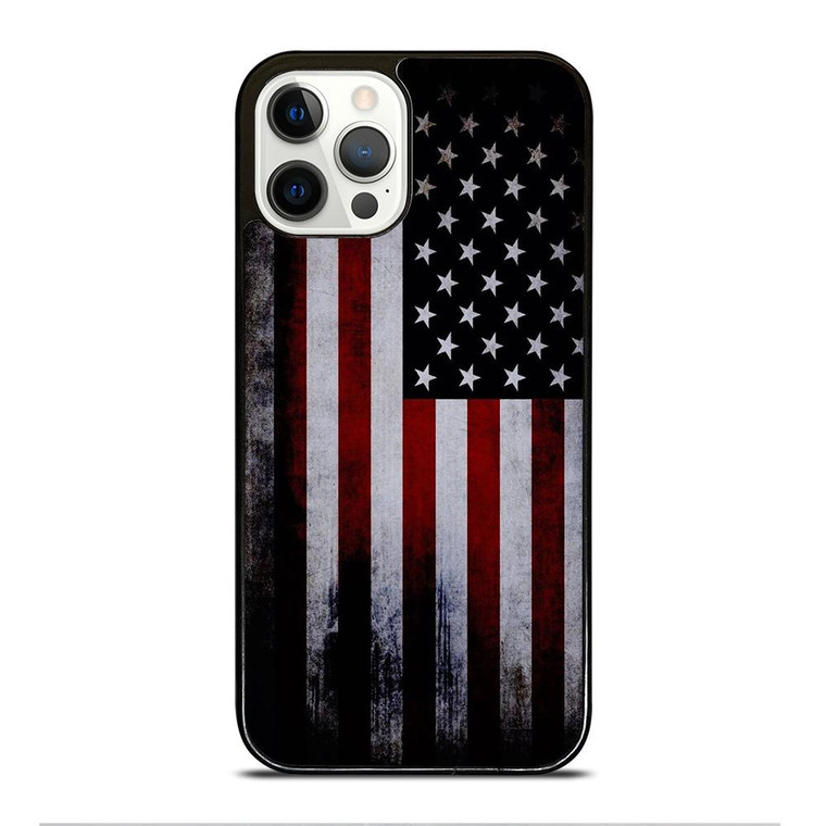 AMERICAN FLAG ART iPhone 12 Pro Case Cover
