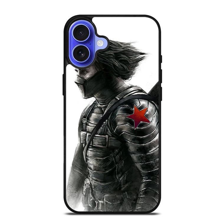 WINTER SOLDIER MARVEL iPhone 16 Case Cover WINTER SOLDIER MARVEL iPhone 16 Case Cover