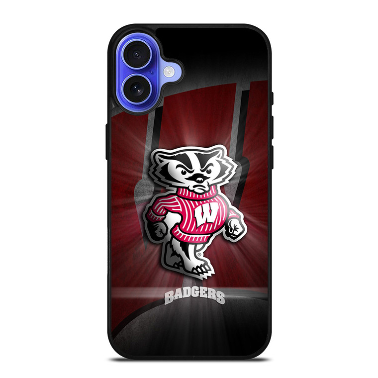 WISCONSIN BADGERS 2 iPhone 16 Case Cover