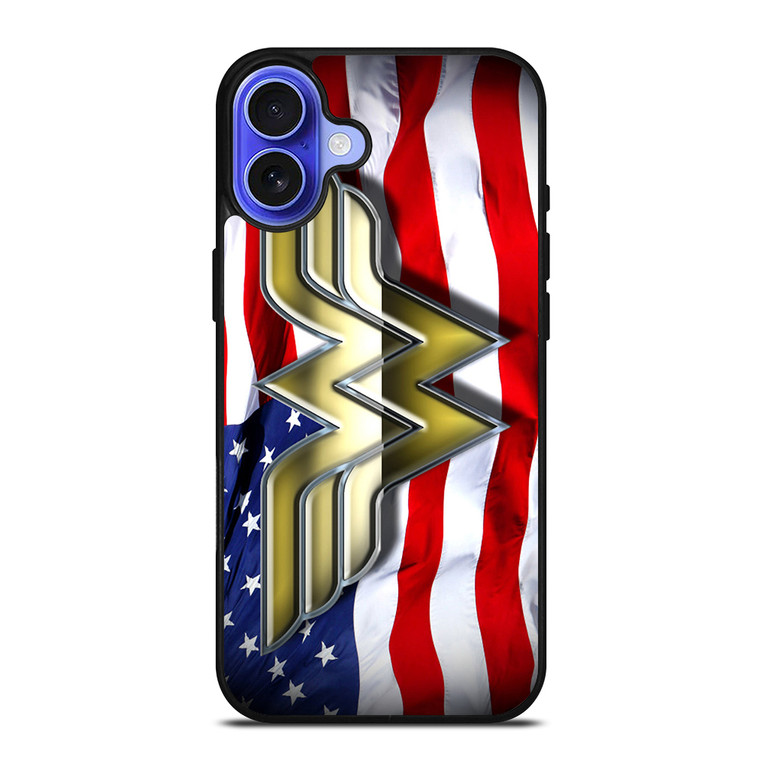 WONDER WOMAN AMERICAN iPhone 16 Case Cover