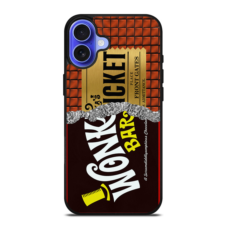 WONKA BAR GOLDEN TICKET iPhone 16 Case Cover WONKA BAR GOLDEN TICKET iPhone 16 Case Cover