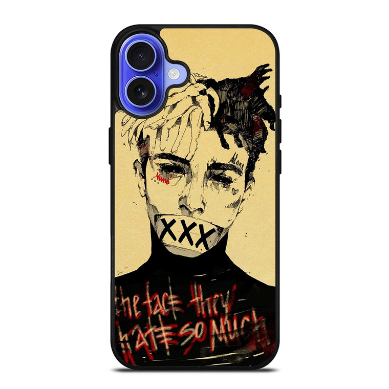 XXXTENTACION RAPPER FACE iPhone 16 Case Cover
