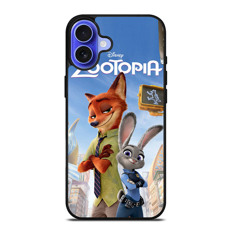 ZOOTOPIA ZOOTROPOLIS iPhone 16 Case Cover ZOOTOPIA ZOOTROPOLIS iPhone 16 Case Cover