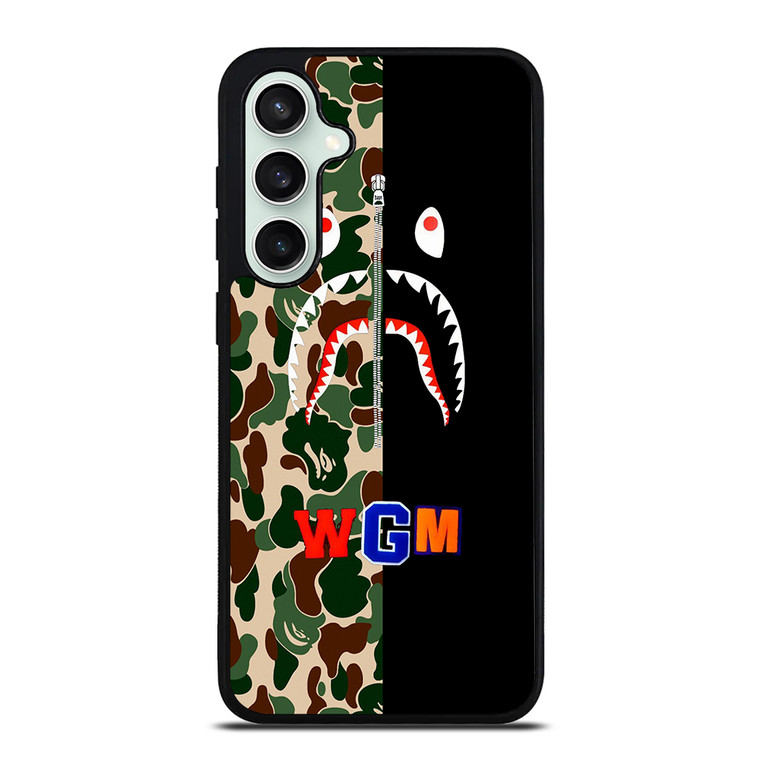 BAPE CAMO SHARK WGM Samsung Galaxy S23 FE Case Cover