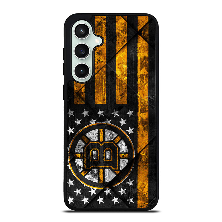 BOSTON BRUINS BLACK AND GOLD Samsung Galaxy S23 FE Case Cover
