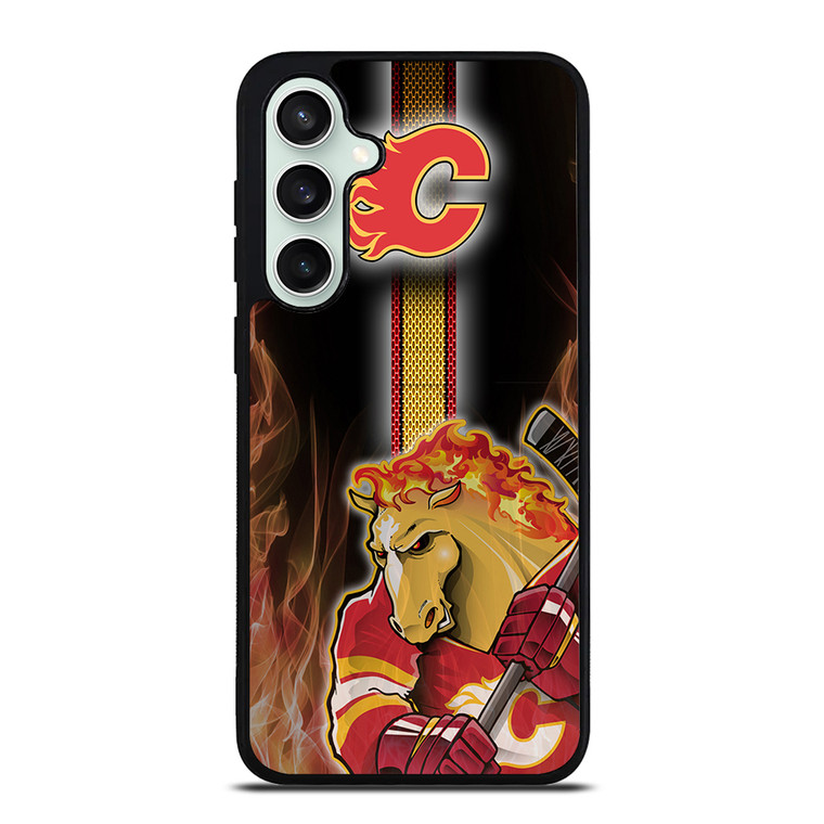 CALGARY FLAMES MASCOT Samsung Galaxy S23 FE Case Cover