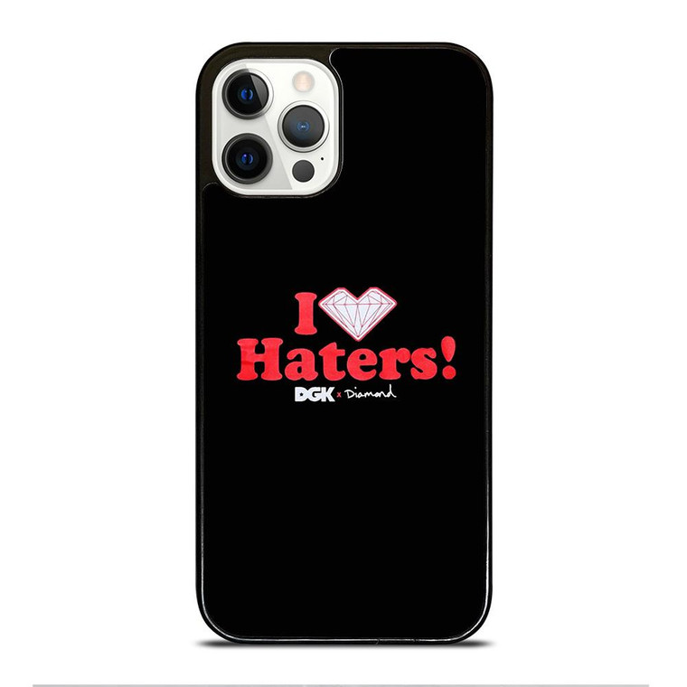 DGK I LOVE HATERS LOGO iPhone 12 Pro Case Cover