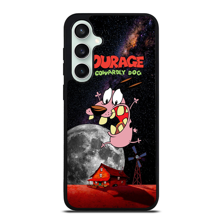 COURAGE THE COWARDLY DOG SPACE Samsung Galaxy S23 FE Case Cover
