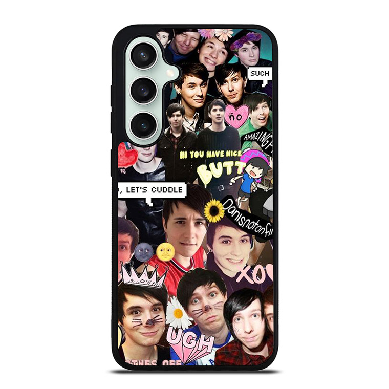 DAN AND PHIL COLLAGE 3 Samsung Galaxy S23 FE Case Cover