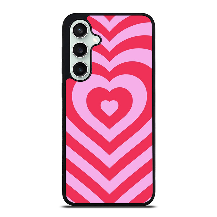 HEARTS PINK Samsung Galaxy S23 FE Case Cover