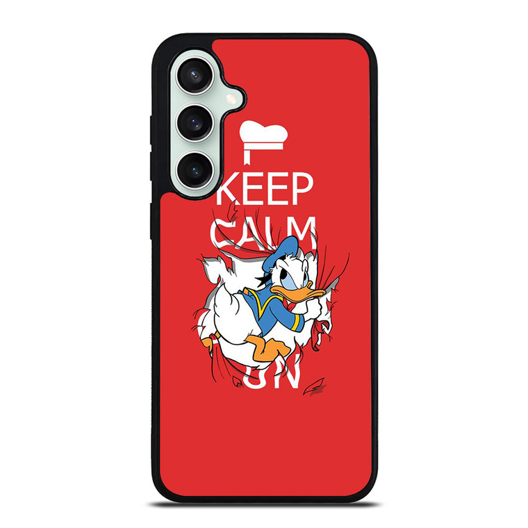 KEEP CALM DONALD DUCK Samsung Galaxy S23 FE Case Cover