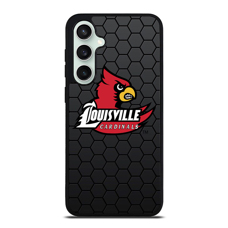 LOUISVILLE CARDINALS LOGO HEXAGON Samsung Galaxy S23 FE Case Cover LOUISVILLE CARDINALS LOGO HEXAGON Samsung Galaxy S23 FE Case Cover