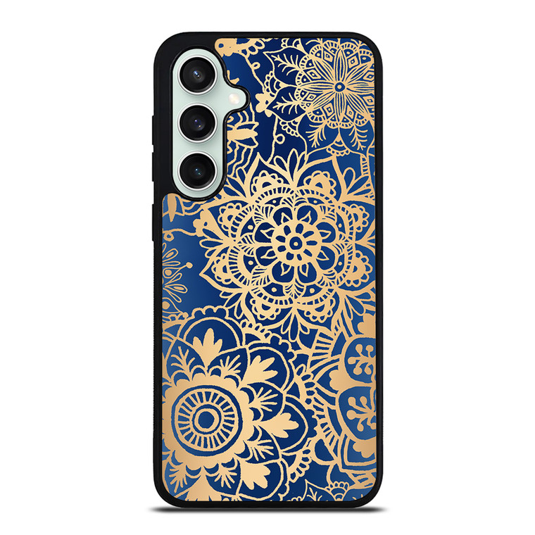MANDALA BLUE PATTERN Samsung Galaxy S23 FE Case Cover MANDALA BLUE PATTERN Samsung Galaxy S23 FE Case Cover