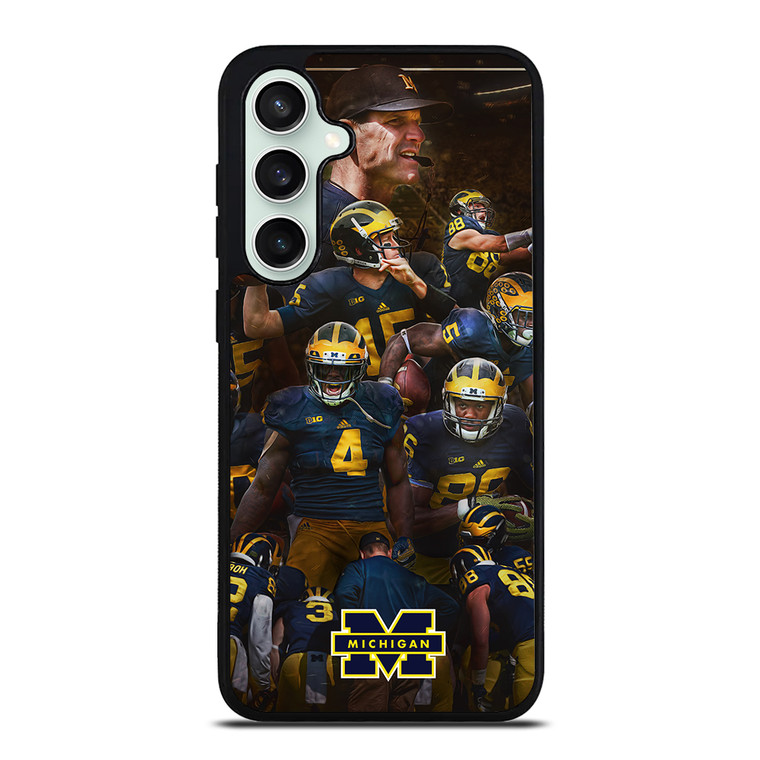 MICHIGAN WOLVERINES SQUAD Samsung Galaxy S23 FE Case Cover MICHIGAN WOLVERINES SQUAD Samsung Galaxy S23 FE Case Cover