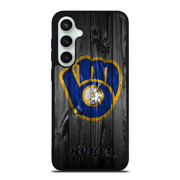 MILWAUKEE BREWERS WOODEN Samsung Galaxy S23 FE Case Cover MILWAUKEE BREWERS WOODEN Samsung Galaxy S23 FE Case Cover