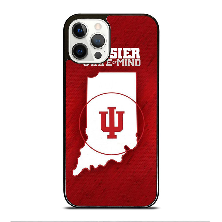 HOOSIER STATE OF MIND INDIANA BASKETBALL LOGO iPhone 12 Pro Case Cover