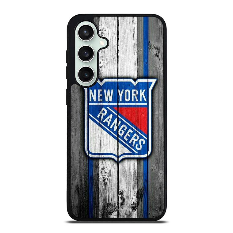 NEW YORK RANGERS WOODEN Samsung Galaxy S23 FE Case Cover