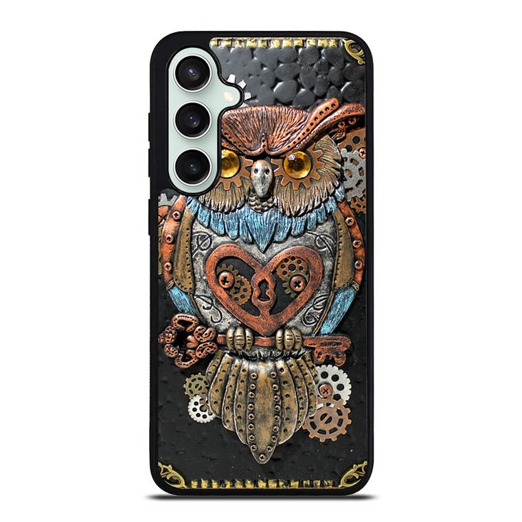 OWL STEAMPUNK BOOK Samsung Galaxy S23 FE Case Cover