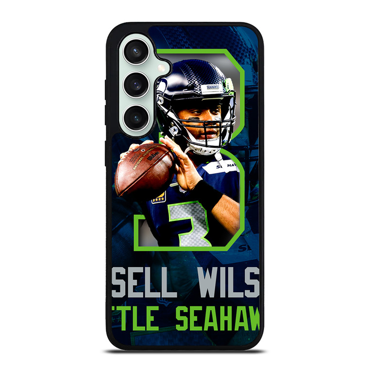RUSSELL WILSON 3 SEATTLE SEAHAWKS Samsung Galaxy S23 FE Case Cover