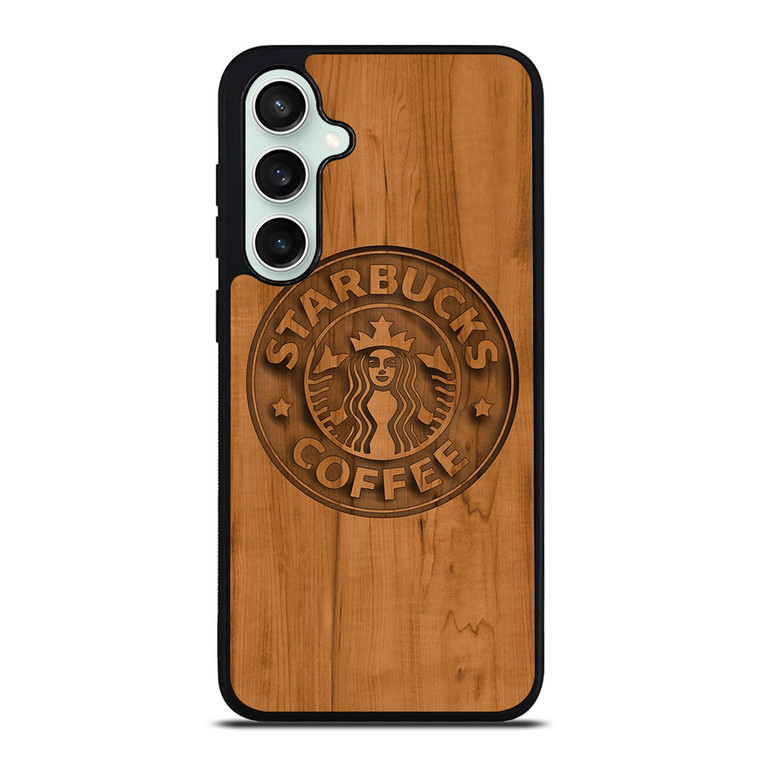 STARBUCKS COFFEE WOODEN Samsung Galaxy S23 FE Case Cover