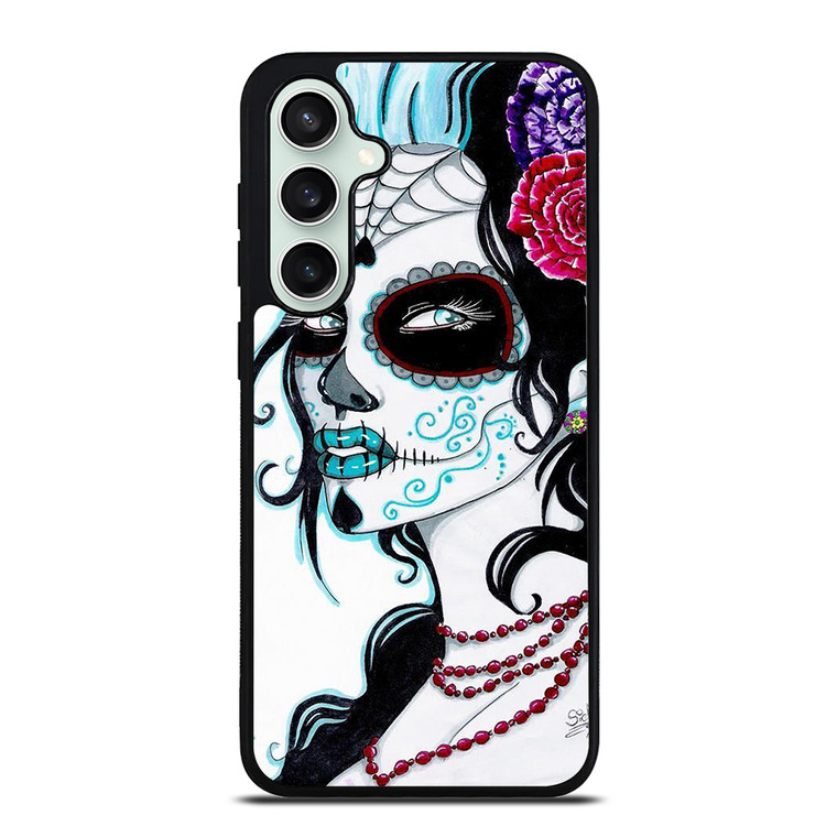 SUGAR SKULL LADY Samsung Galaxy S23 FE Case Cover