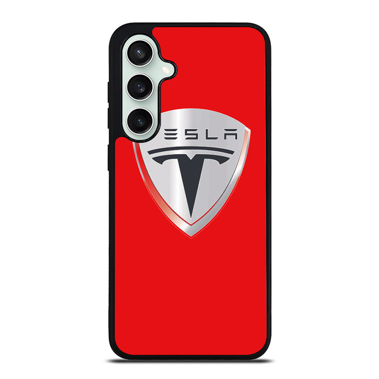 TESLA RED LOGO Samsung Galaxy S23 FE Case Cover
