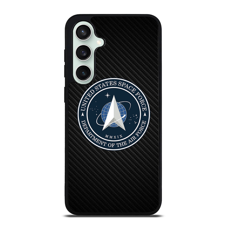 UNITED STATES SPACE CORPS USSC CARBON LOGO Samsung Galaxy S23 FE Case Cover