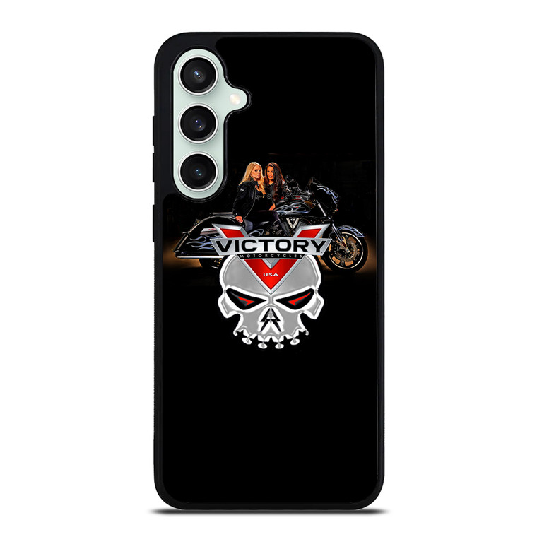 VICTORY MOTORCYCLES SKULL Samsung Galaxy S23 FE Case Cover