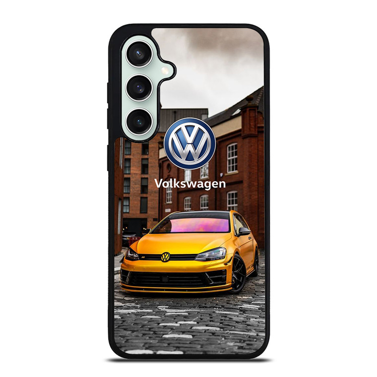 VW VOLKSWAGEN GTI CAR YEELOW Samsung Galaxy S23 FE Case Cover