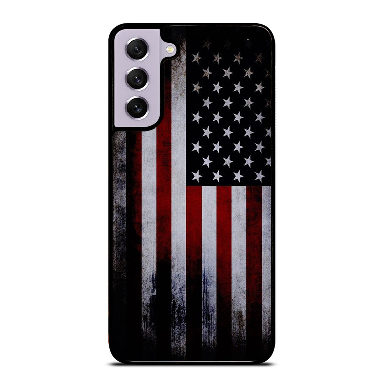 AMERICAN FLAG ART Samsung Galaxy S21 FE Case Cover