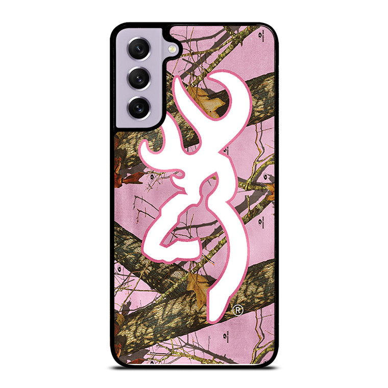 CAMO PINK BROWNING Samsung Galaxy S21 FE Case Cover