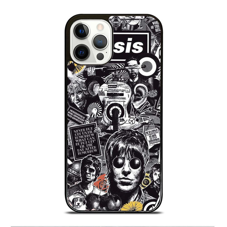 OASIS BAND COLLAGE iPhone 12 Pro Case Cover