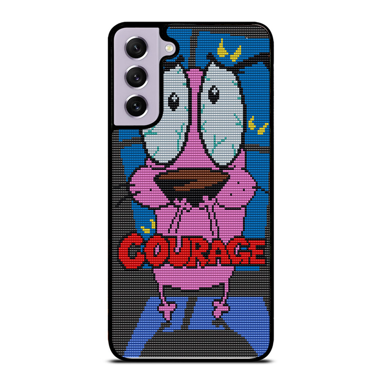 COURAGE THE COWARDLY DOG SCARED Samsung Galaxy S21 FE Case Cover