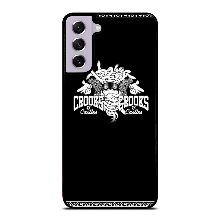 CROOKS AND CASTLES LOGO Samsung Galaxy S21 FE Case Cover