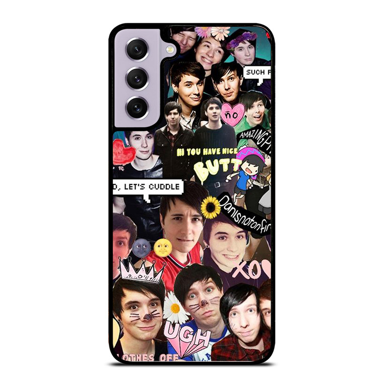 DAN AND PHIL COLLAGE 3 Samsung Galaxy S21 FE Case Cover