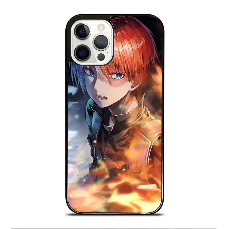 SHOTO TODOROKI FACE MY HERO ACADEMIA iPhone 12 Pro Case Cover