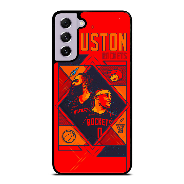 HOUSTON ROCKETS HERO Samsung Galaxy S21 FE Case Cover HOUSTON ROCKETS HERO Samsung Galaxy S21 FE Case Cover