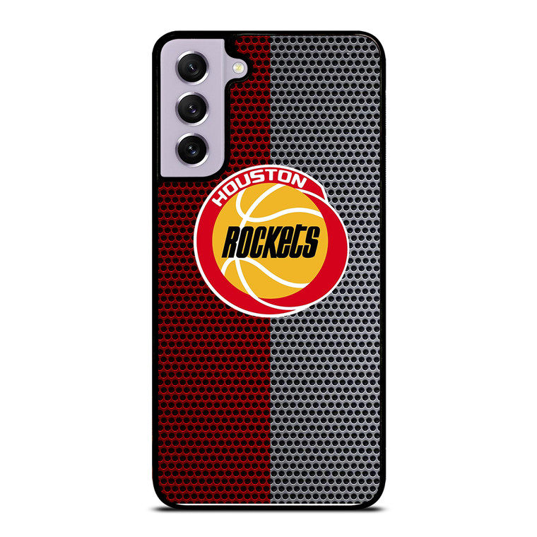 HOUSTON ROCKETS METAL LOGO Samsung Galaxy S21 FE Case Cover