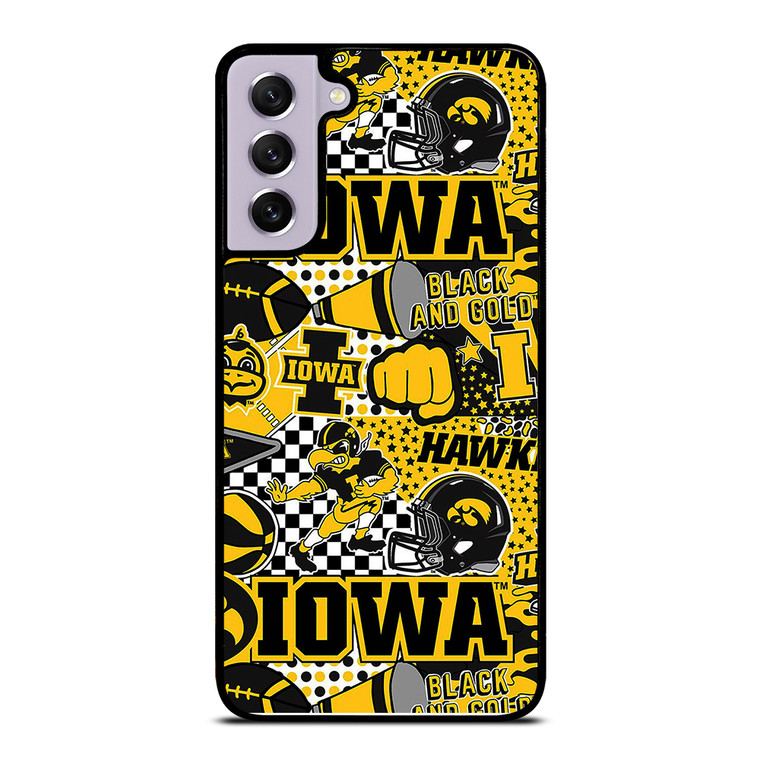 IOWA HAWKEYES COLLAGE Samsung Galaxy S21 FE Case Cover IOWA HAWKEYES COLLAGE Samsung Galaxy S21 FE Case Cover