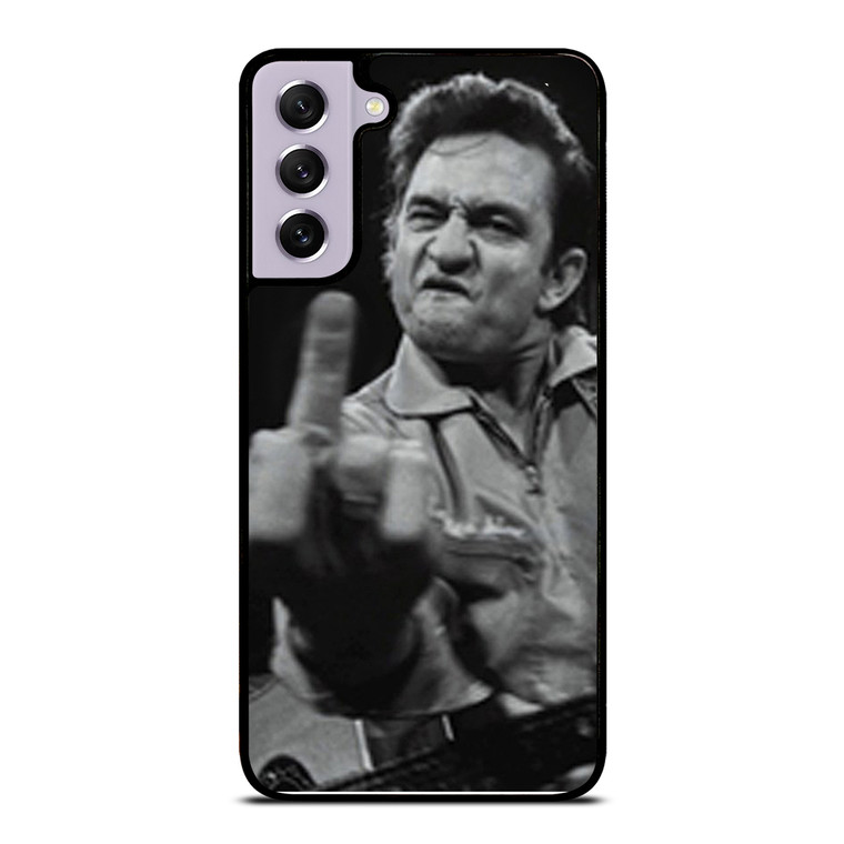 JOHNNY CASH MIDDLE FINGER Samsung Galaxy S21 FE Case Cover