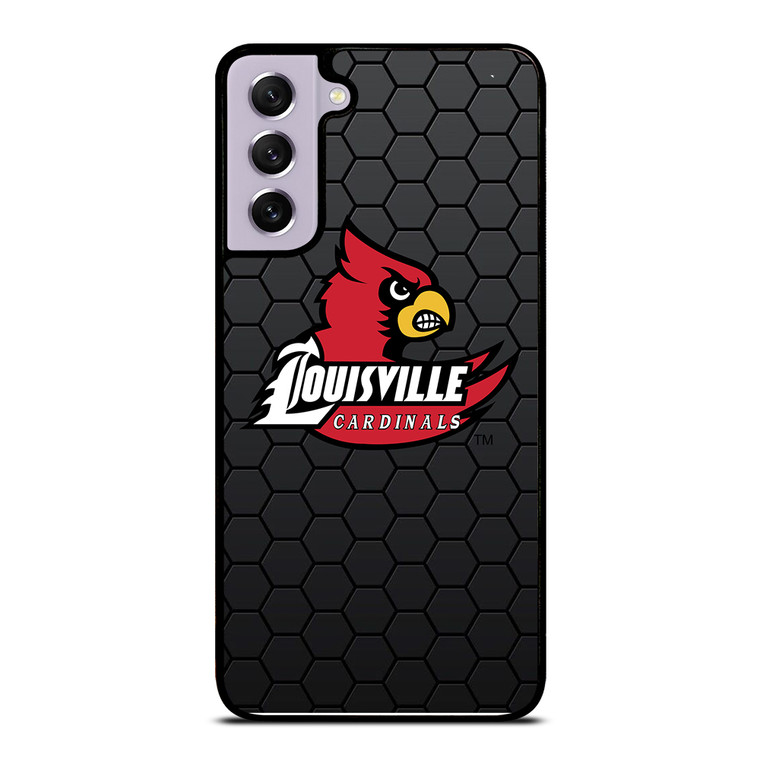 LOUISVILLE CARDINALS LOGO HEXAGON Samsung Galaxy S21 FE Case Cover LOUISVILLE CARDINALS LOGO HEXAGON Samsung Galaxy S21 FE Case Cover