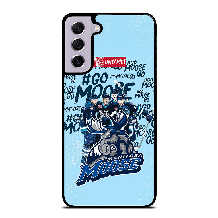 MANITOBA MOOSE HOCKEY TEAM Samsung Galaxy S21 FE Case Cover MANITOBA MOOSE HOCKEY TEAM Samsung Galaxy S21 FE Case Cover