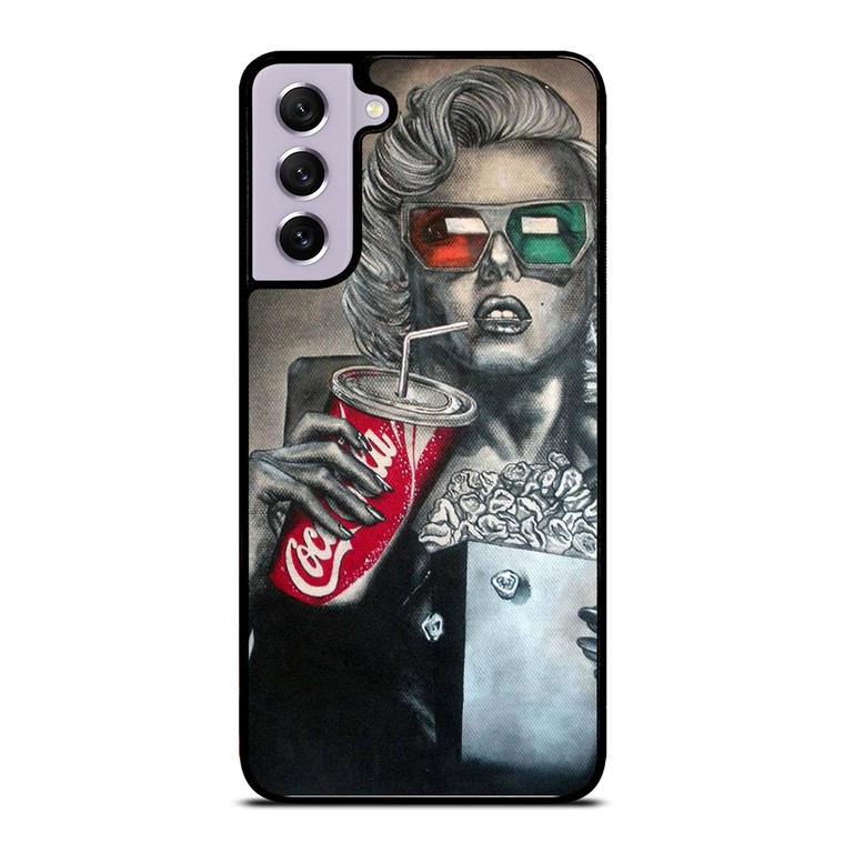 MARILYN MONROE COLA Samsung Galaxy S21 FE Case Cover MARILYN MONROE COLA Samsung Galaxy S21 FE Case Cover
