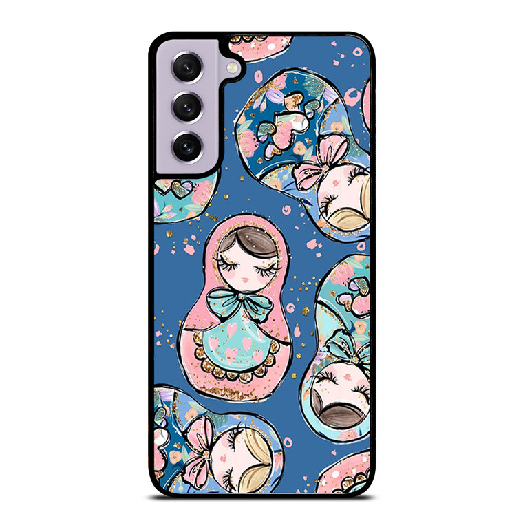 MATRYOSHKA NESTING DOLLS RUSSIAN ART Samsung Galaxy S21 FE Case Cover