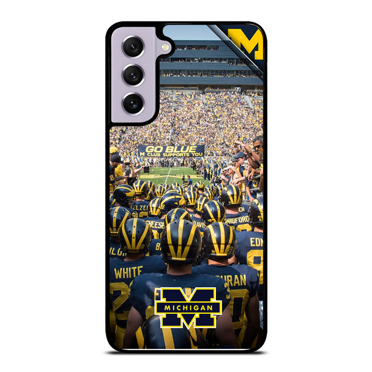 MICHIGAN WOLVERINES PRIDE Samsung Galaxy S21 FE Case Cover MICHIGAN WOLVERINES PRIDE Samsung Galaxy S21 FE Case Cover