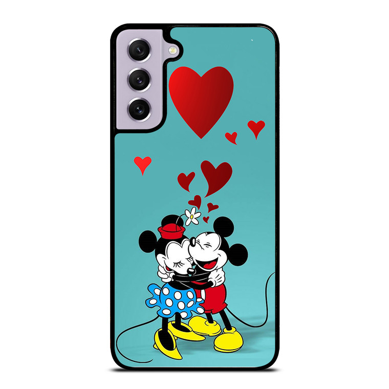 MICKEY AND MINNIE MOUSE HUG Samsung Galaxy S21 FE Case Cover