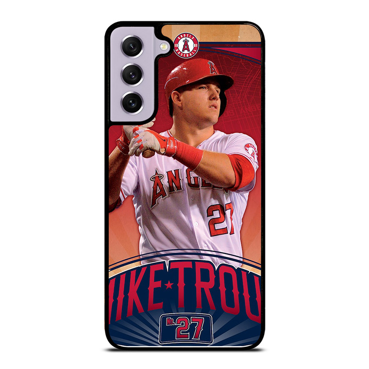 MIKE TROUT LOS ANGELES ANGELS 27 Samsung Galaxy S21 FE Case Cover MIKE TROUT LOS ANGELES ANGELS 27 Samsung Galaxy S21 FE Case Cover