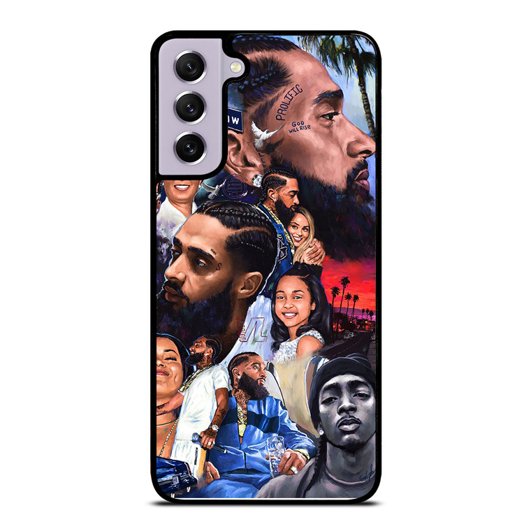 NIPSEY HUSSLE COLLAGE Samsung Galaxy S21 FE Case Cover