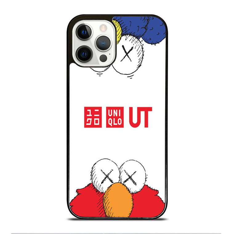 UNIQLO KAWS LOGO iPhone 12 Pro Case Cover