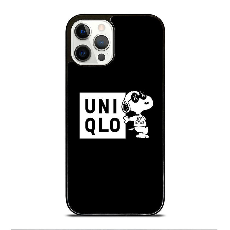 UNIQLO SNOOPY LOGO iPhone 12 Pro Case Cover